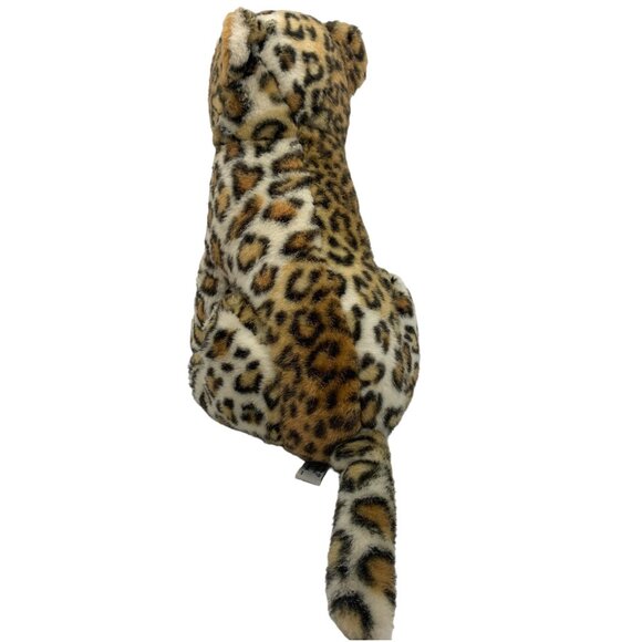 Leopard Plush Stuffed Animal Toy Realistic Cat Print vintage collectors lifelike - Picture 4 of 16